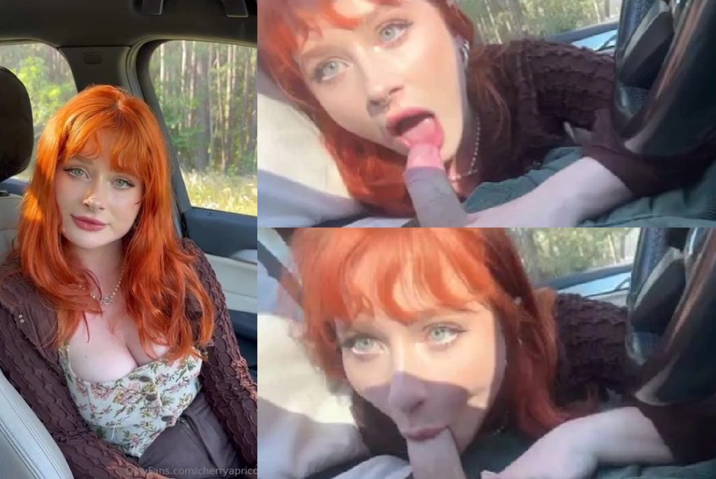 Cherry Apricots BG Car Blowjob PPV Video Leaked - XXX Clip