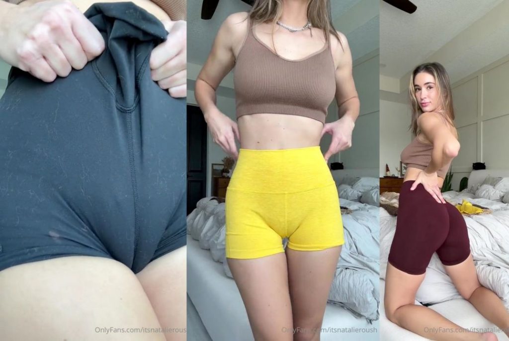 Natalie Roush Leggings & Shorts Try On Haul Video Leaked - Watch Free