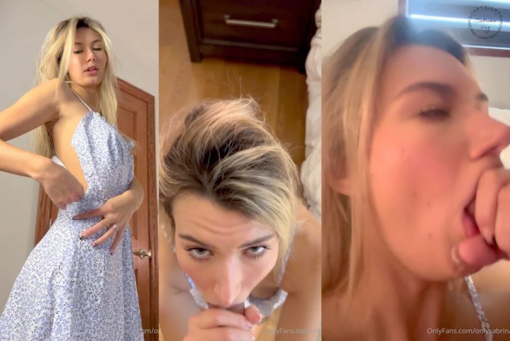 Sabrina Vaz POV Deepthroat Blowjob Video Leaked - XXX Clip