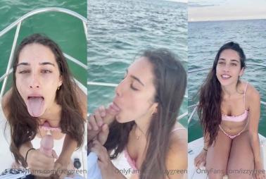 Izzy Green Deepthroat Boat Blowjob Video Leaked - HD Video