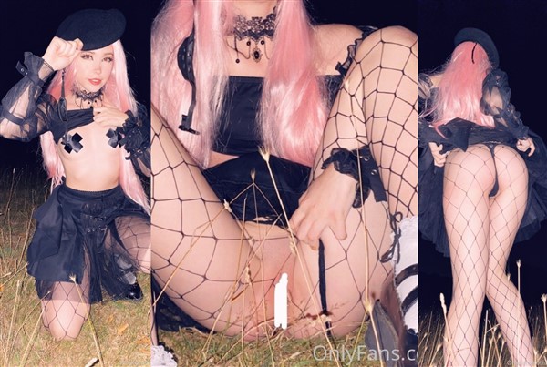 Belle Delphine Night Time Outdoors OnlyFans Video - XXX Clip