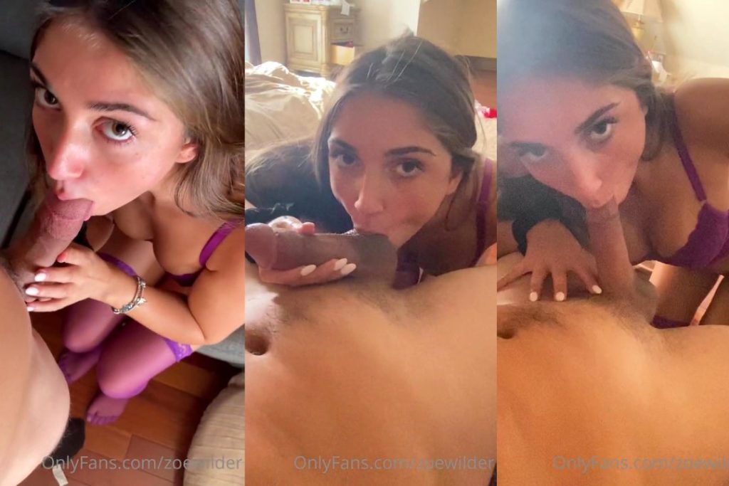 Zoe Wilder Sloppy Blowjob Onlyfans Video Leaked - HD Video