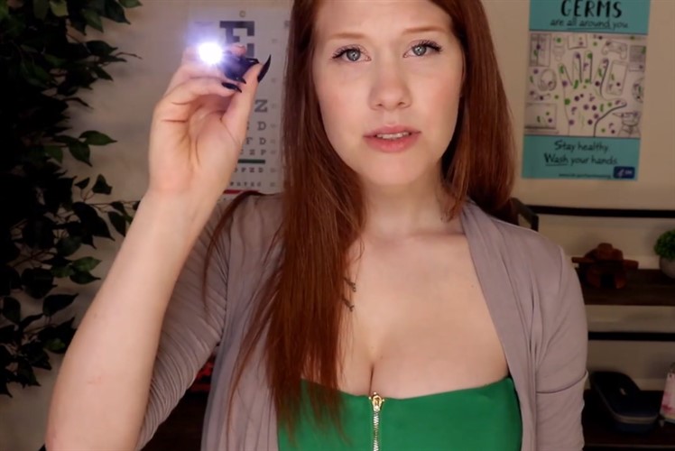 Ginger ASMR School Nurse Treats Your Injury Video - XXX Clip