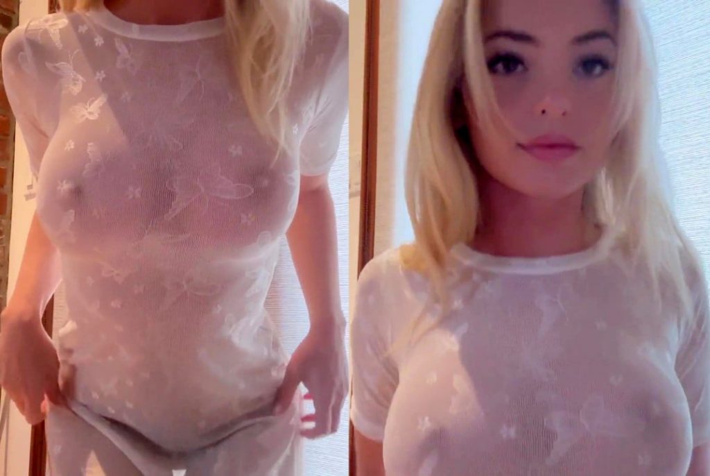Emma Kotos See Through No Panties PPV Video Leaked