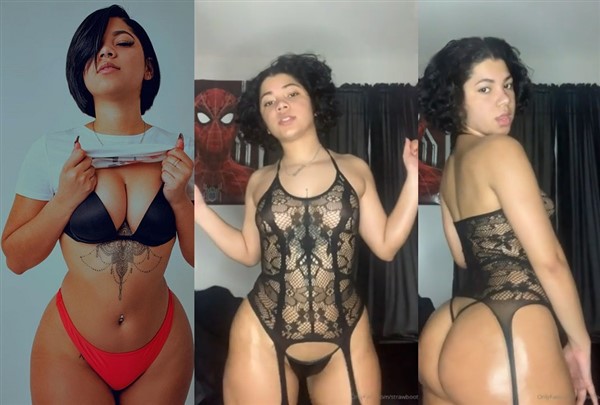 Strawbootyy Onlyfans Twerking in Thong Video - Free Online