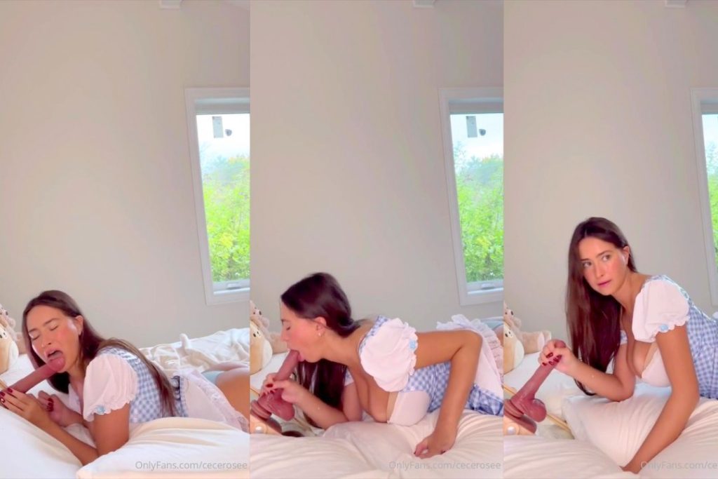 Cecilia Rose Dildo Sucking PPV Video Leaked
