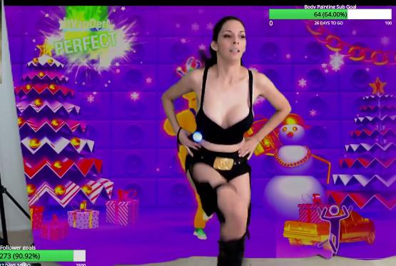 Katvandermeer Twitch Streamer Huge Milkers Shaking Dance Clip - Sex Video