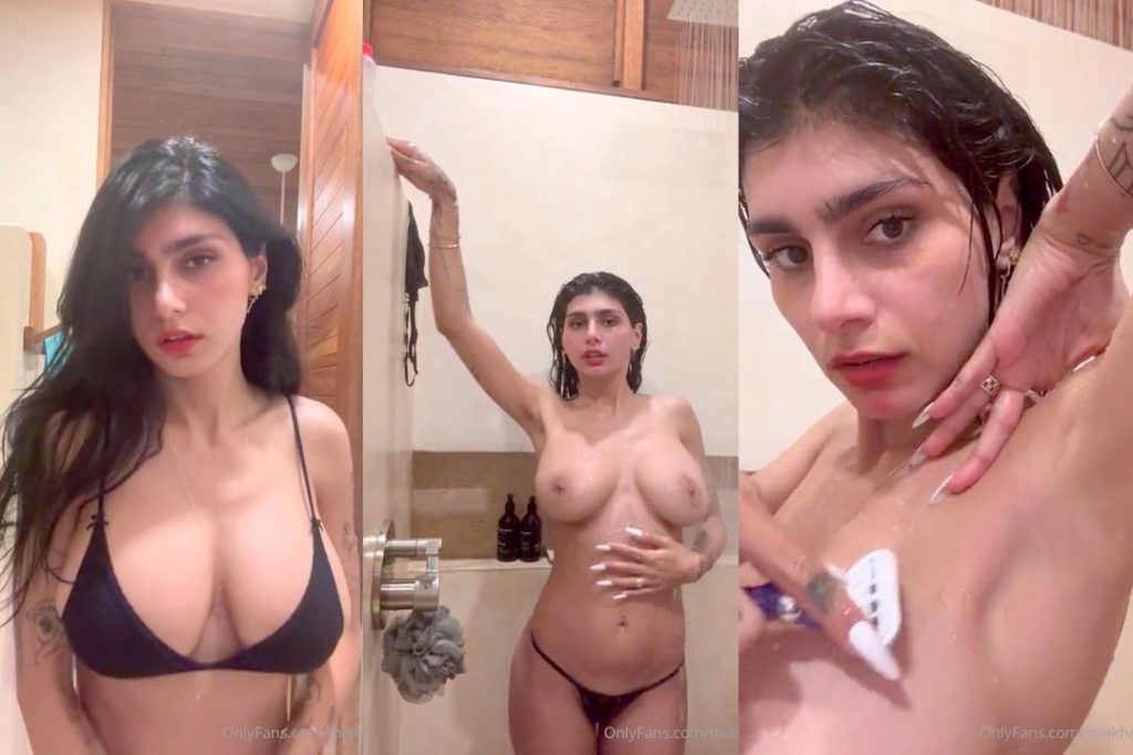 Mia Khalifa Shower Shaving Armpits Video Leaked - Free Watch Online