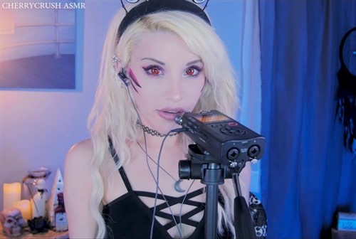 CherryCrush ASMR Mouth Sounds & Ear Eating Video - Watch Free