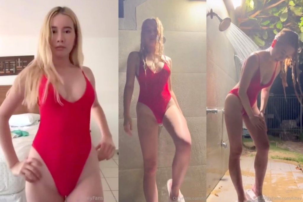 Lil Tay Late Night Swimsuit Showering Video Leaked
