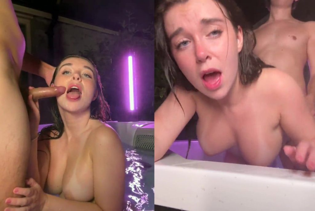 Daisy Drew BG Fucking In The Hot Tub OnlyFans Video - Free Online