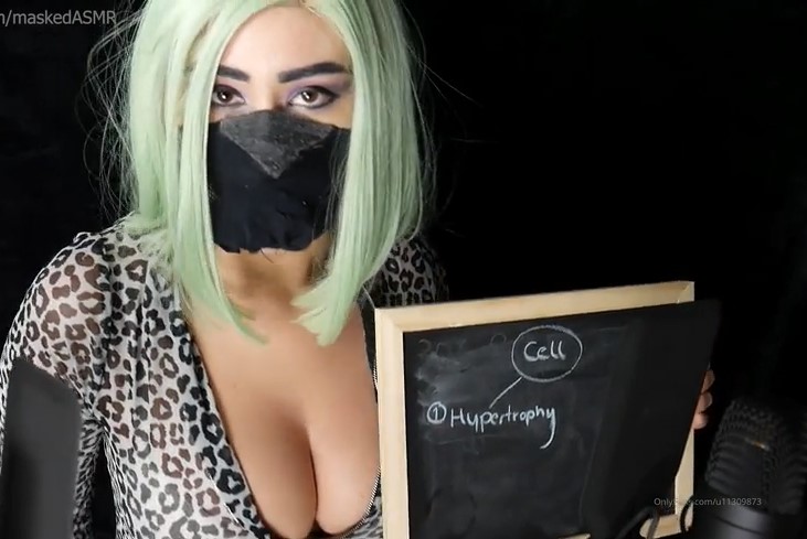 Masked ASMR Teacher Roleplay