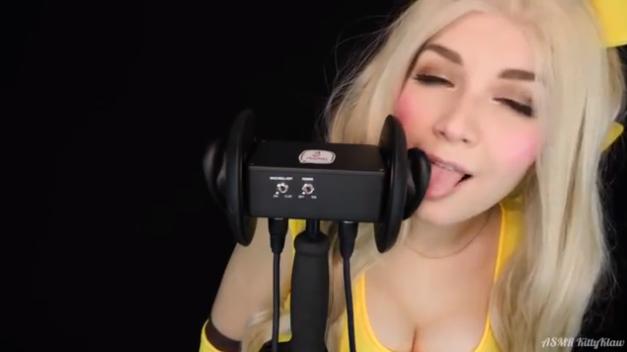 ASMR KittyKlaw Ear Licking Pikachu Video - Sex Video