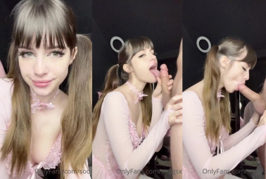 SooGSX Sloppy Blowjob Facial Video Leaked - Free Online