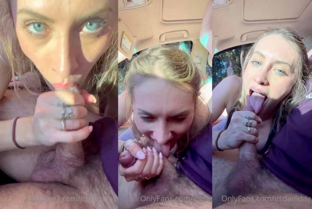 Dani Day POV Uber Driver Blowjob PPV Video Leaked - XXX Clip