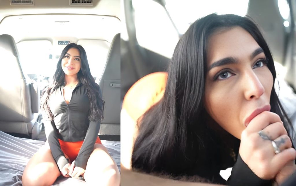 Emily Rinaudo Gets BWC On FanBus POV Sex Video Leaked - XXX Clip