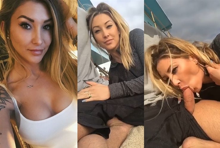 Austin Reign Beach Public Blowjob Premium Snapchat Video - Sex Video