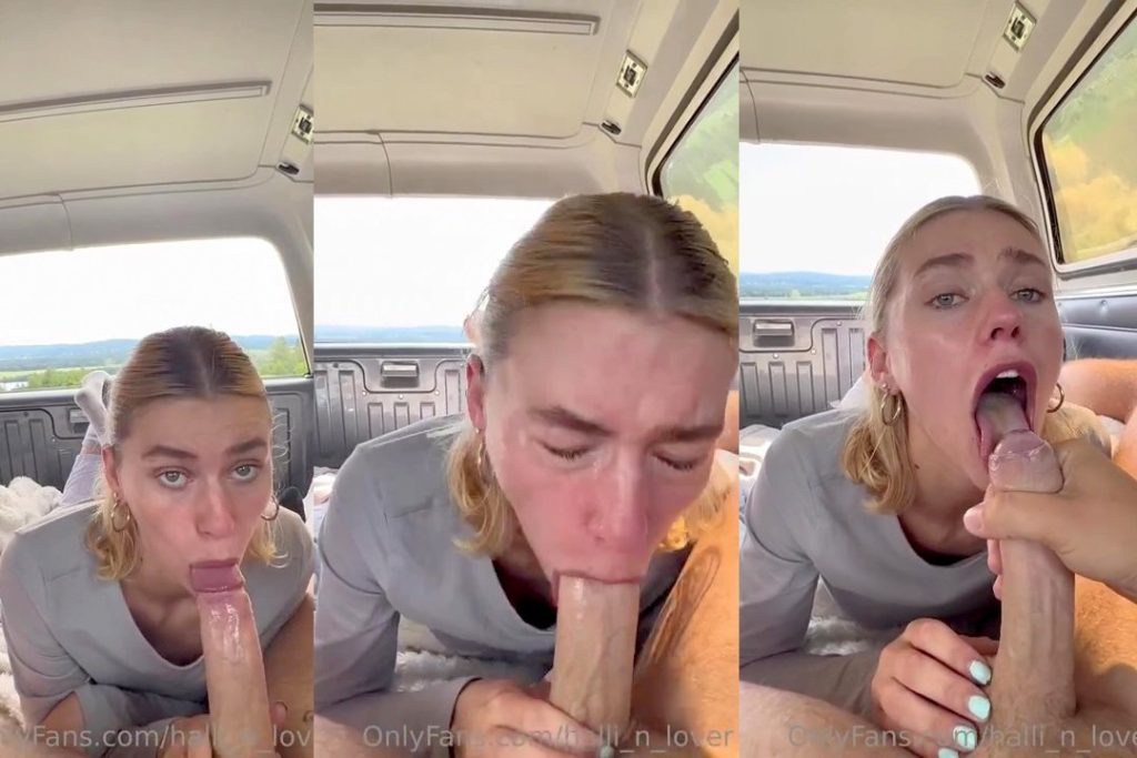Halli_N_Lover Deepthroat Blowjob Tears Video Leaked