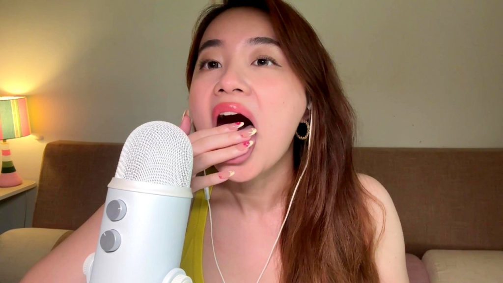 Lin ASMR Finger-Hand Licking Video - Free Online