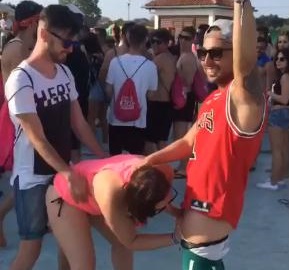 Fun in the middle of Party - Full HD Video