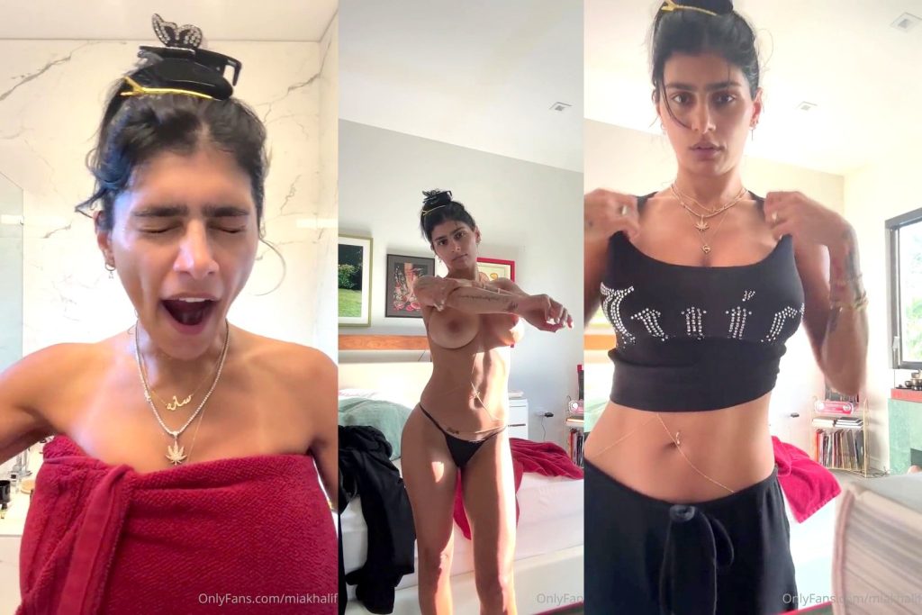 Mia Khalifa Getting Dressed In The Morning Video Leaked - XXX Clip