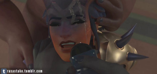 Symmetra Cumshot Facial – Rule 34 Video - HD Video