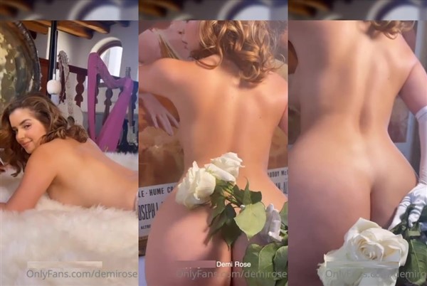 Demi Rose Topless White Thong Video Leaked - Free Online