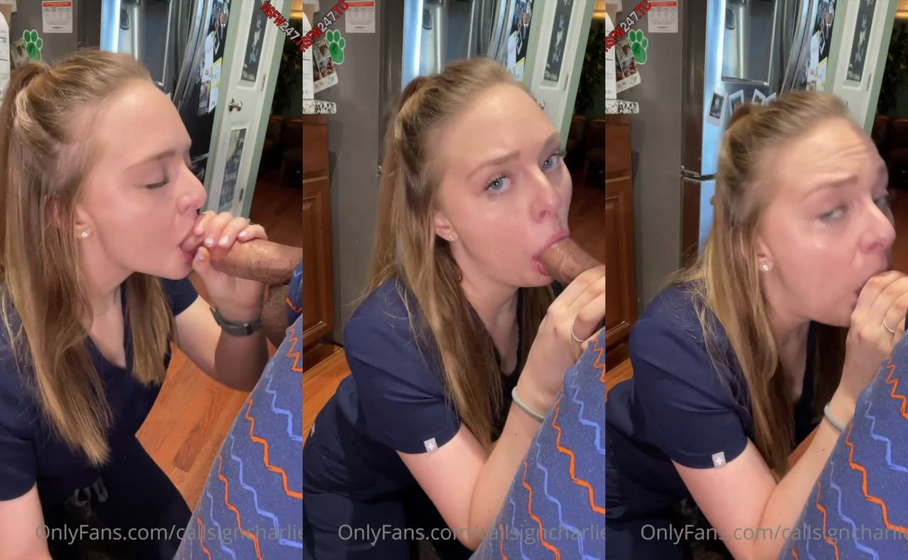 CallSignCharlie blowjob video