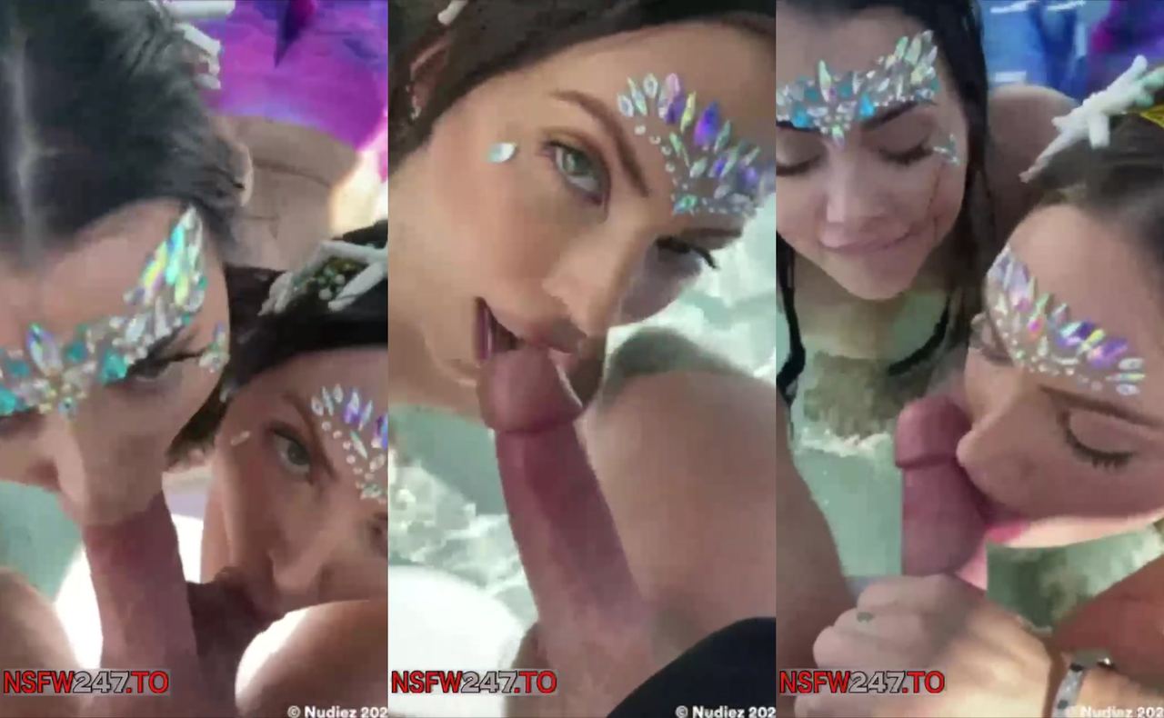 Dakota James with Viking Barbie as mermaids find a sailor to play with 2022/10/11
