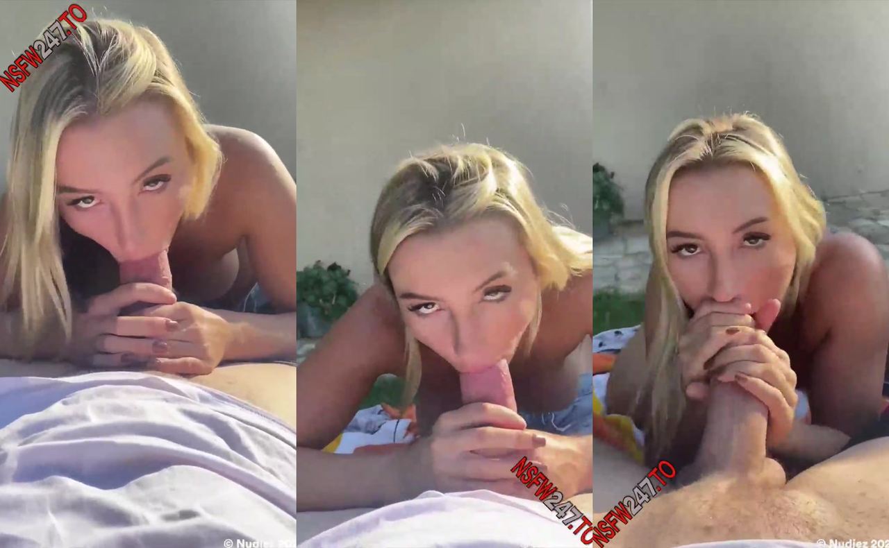Emily Knight Sucking dick so good in my backyard I love how much he came on my face snapchat premium 2021/09/08