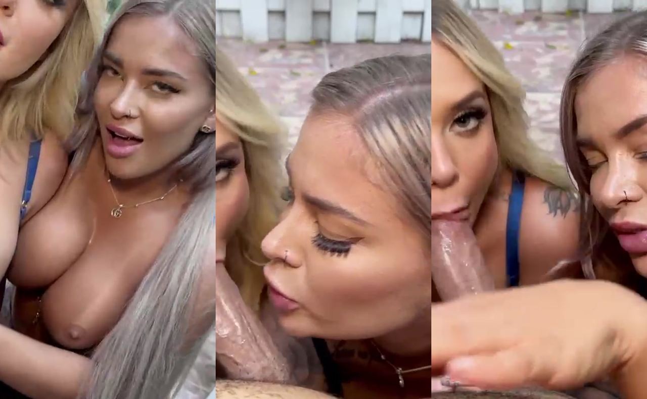Hayley Davies Double BJ with Kali Roses 2024/03 - XXX Clip