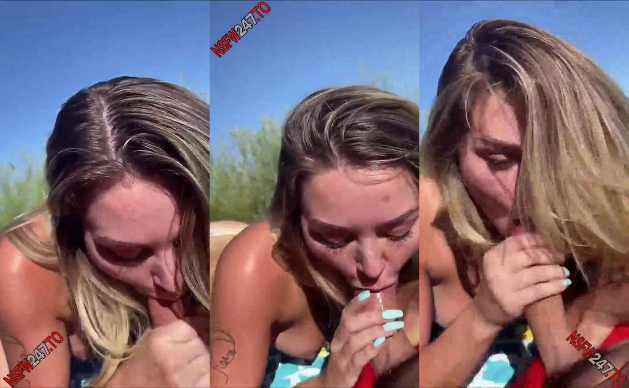 Heidi Grey outdoor POV blowjob snapchat premium 2020/05/26