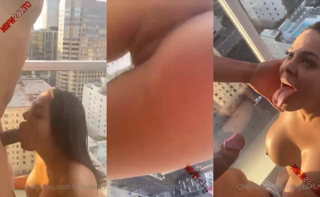 Luna Star Balcony Fuck Sextape