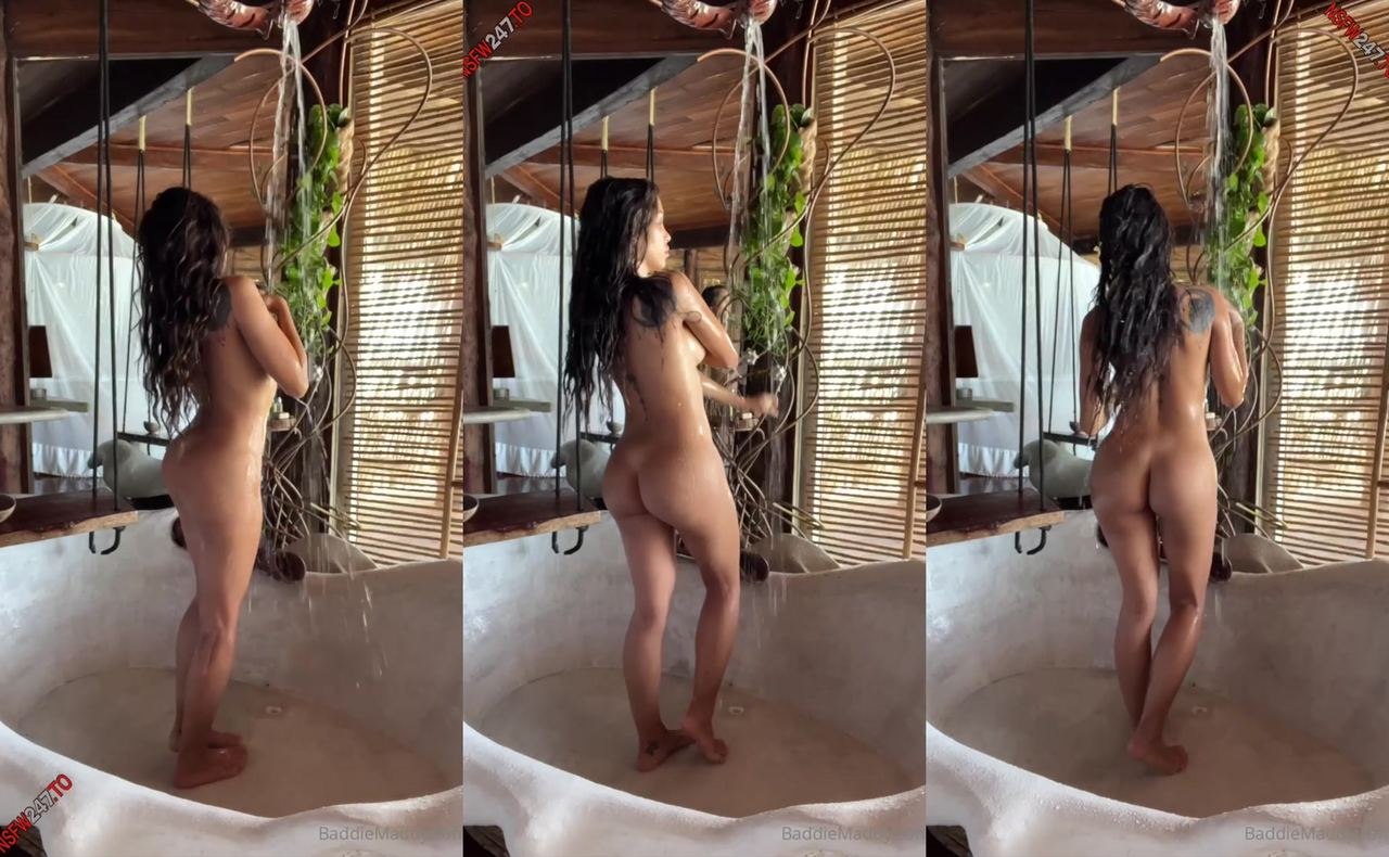 Maddy Jackson shower fully naked tease 2024 - Watch Free