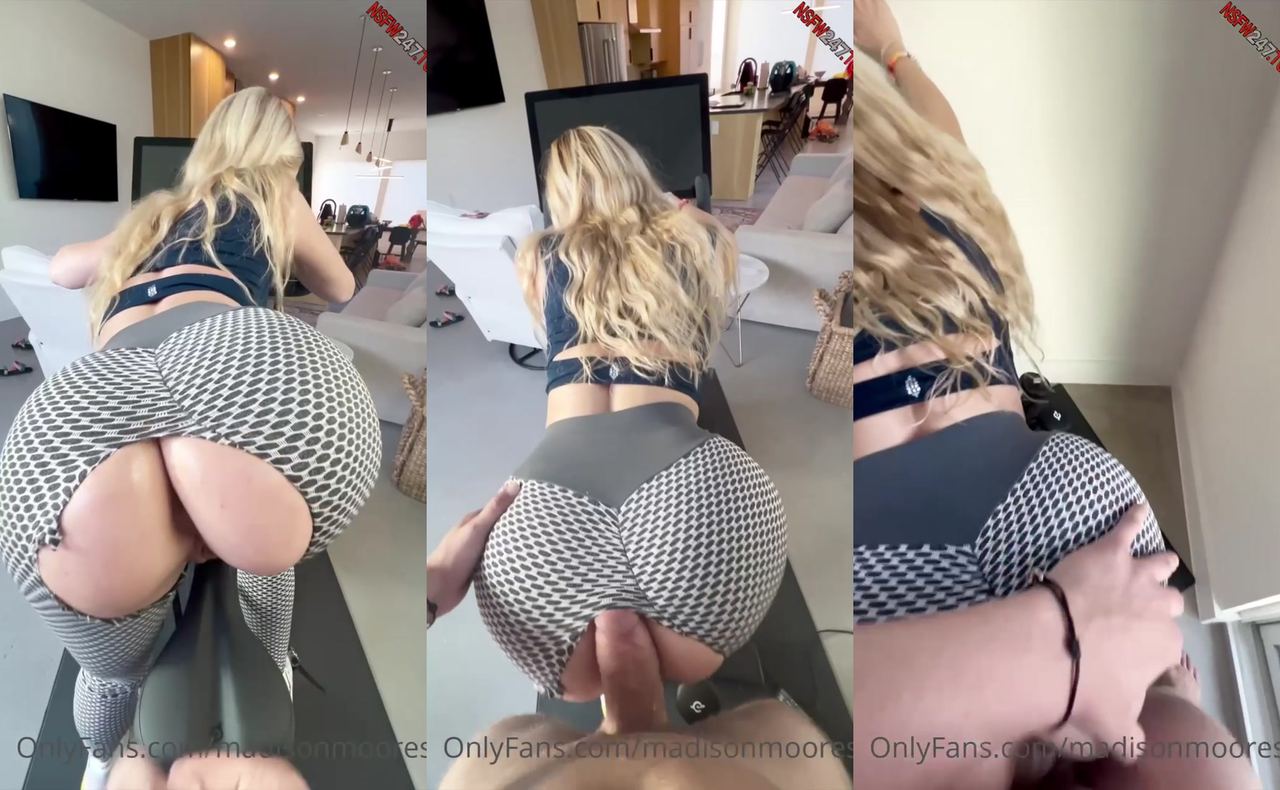 Madison Moores Home Gym Sextape
