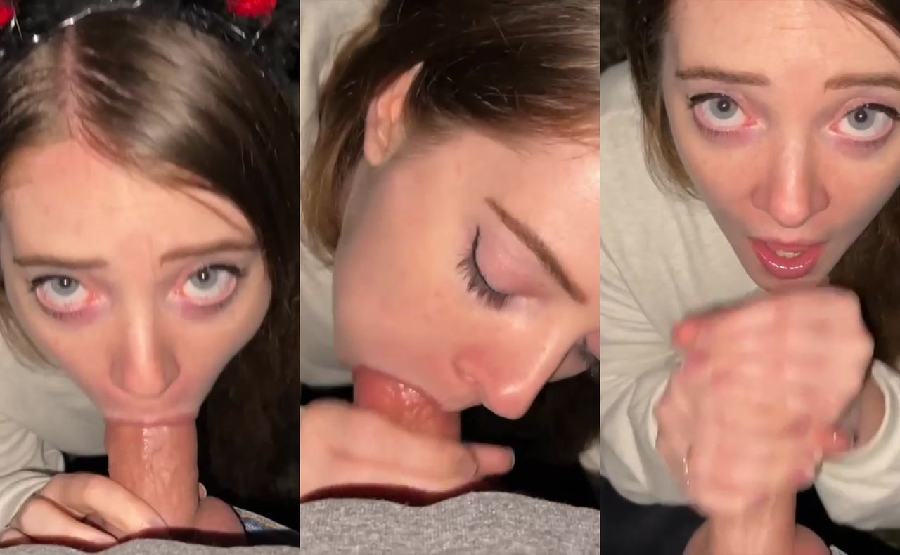 redheadwinter POV outdoor blowjob 2025