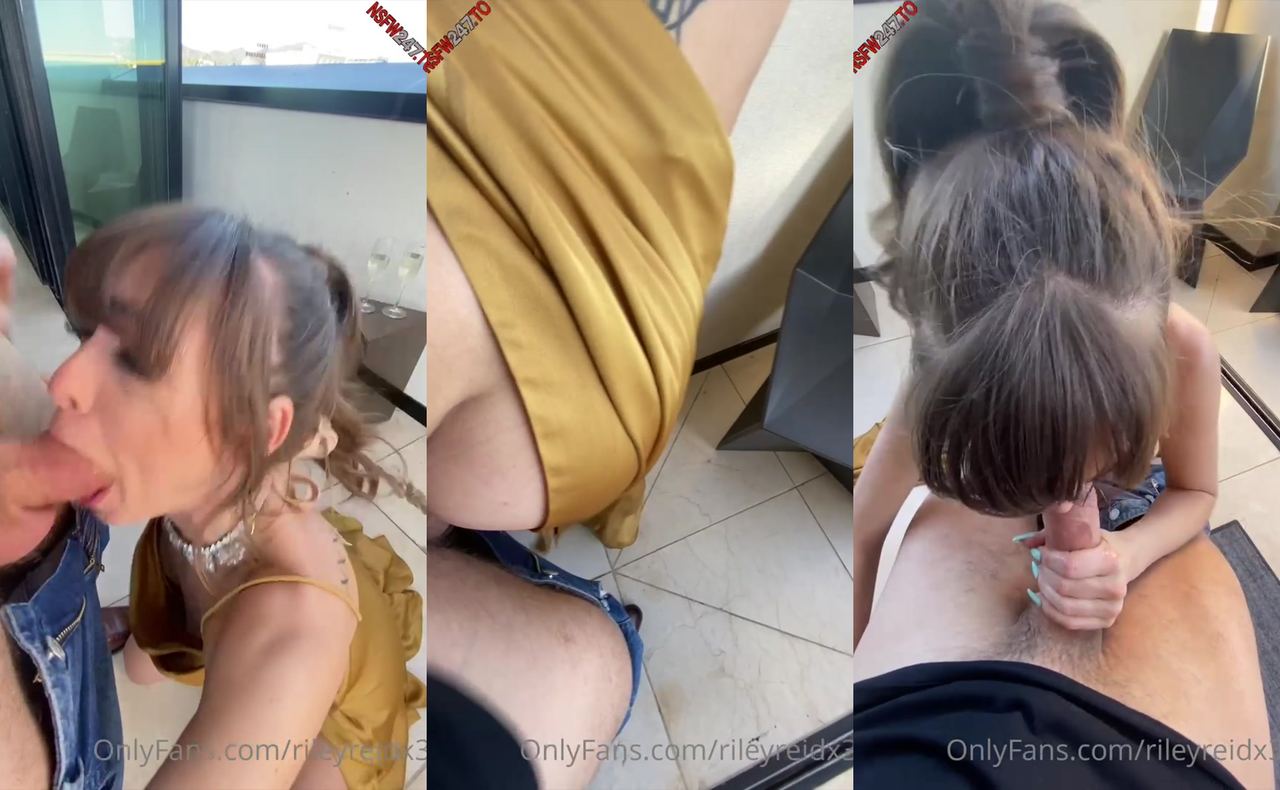 Riley Reid PPV balcony sextape - Watch Free