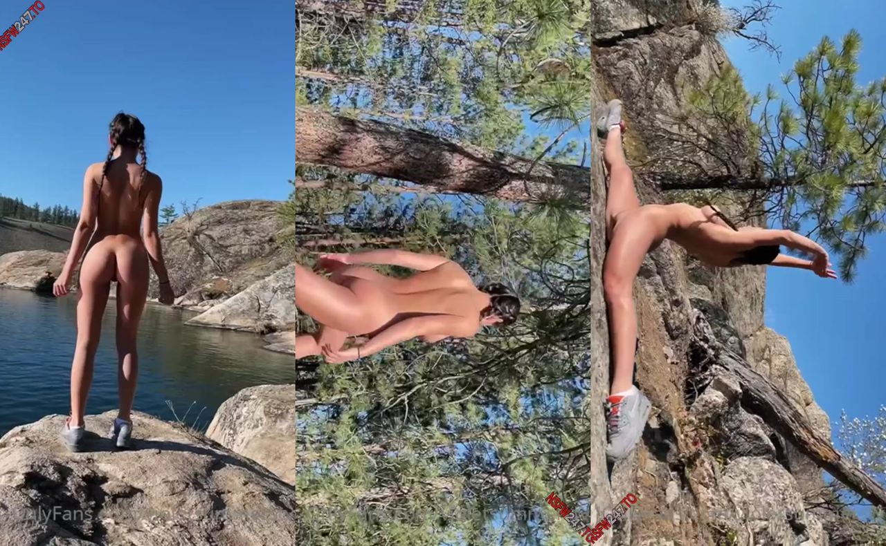 Violet Brandani outdoor tease and getting pounded - Free Watch Online