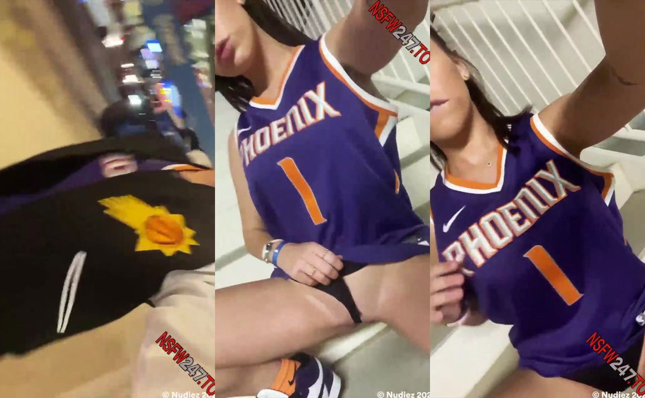 Violet Summers Another win so I got to finger my pussy in public the Suns stadium snapchat premium 2021/11/12 - XXX Clip