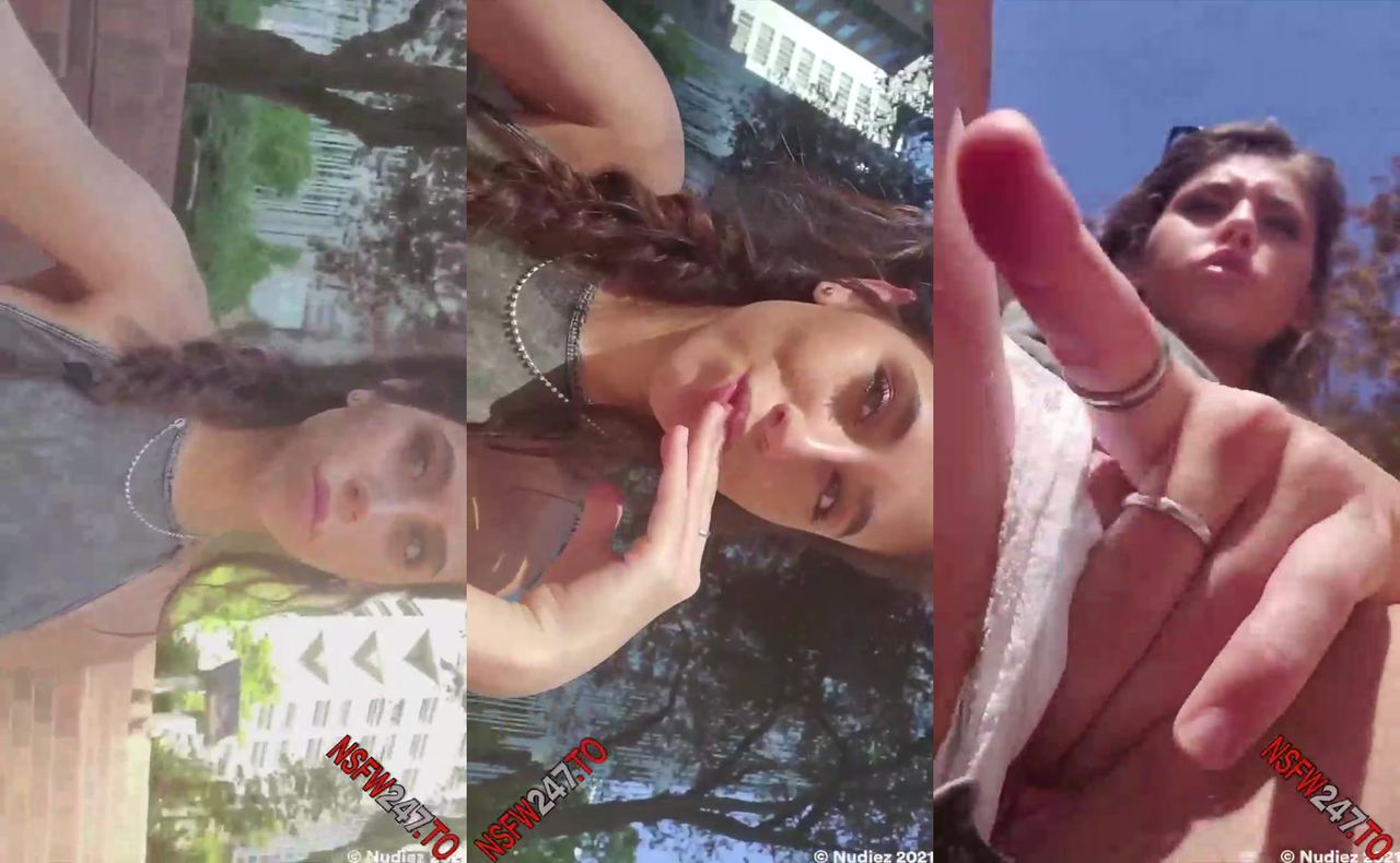 Violet Summers PUBLIC PLAY snapchat premium 2021/09/27