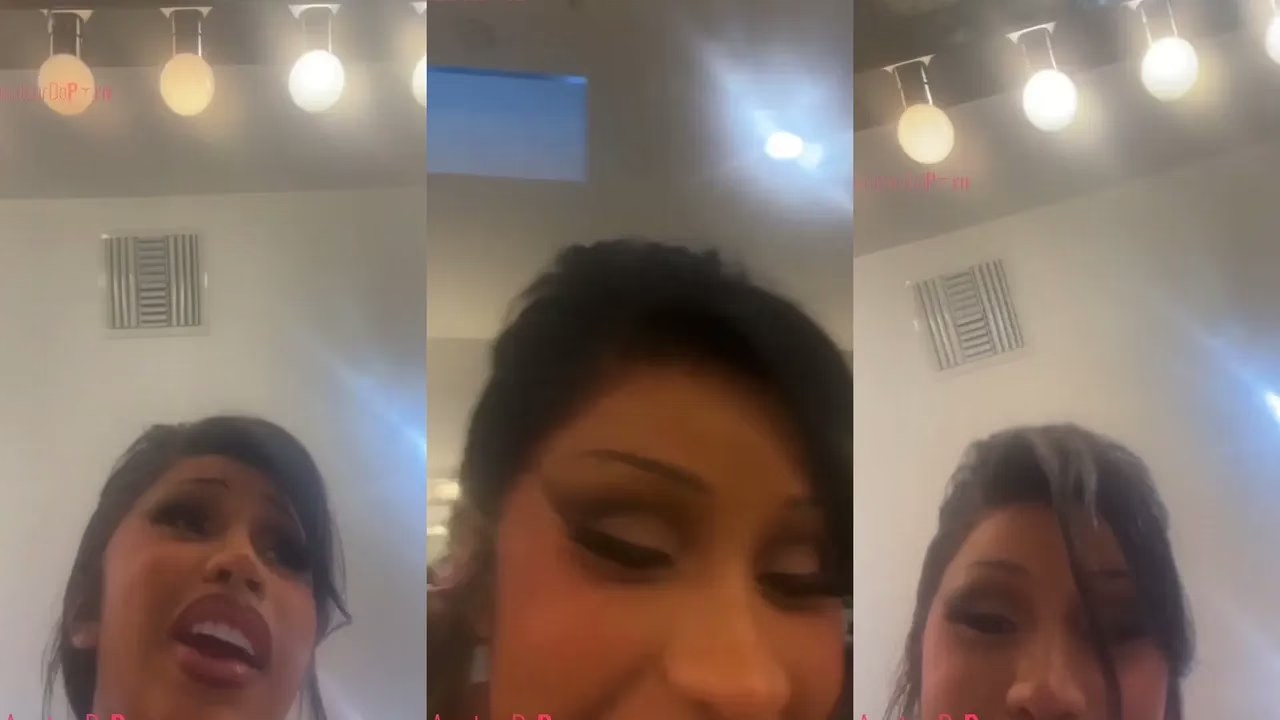 Cardi B - Nude Tits Video