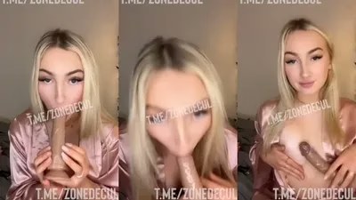 Diablotineju Dildo Blowjob Leaked - XXX Clip