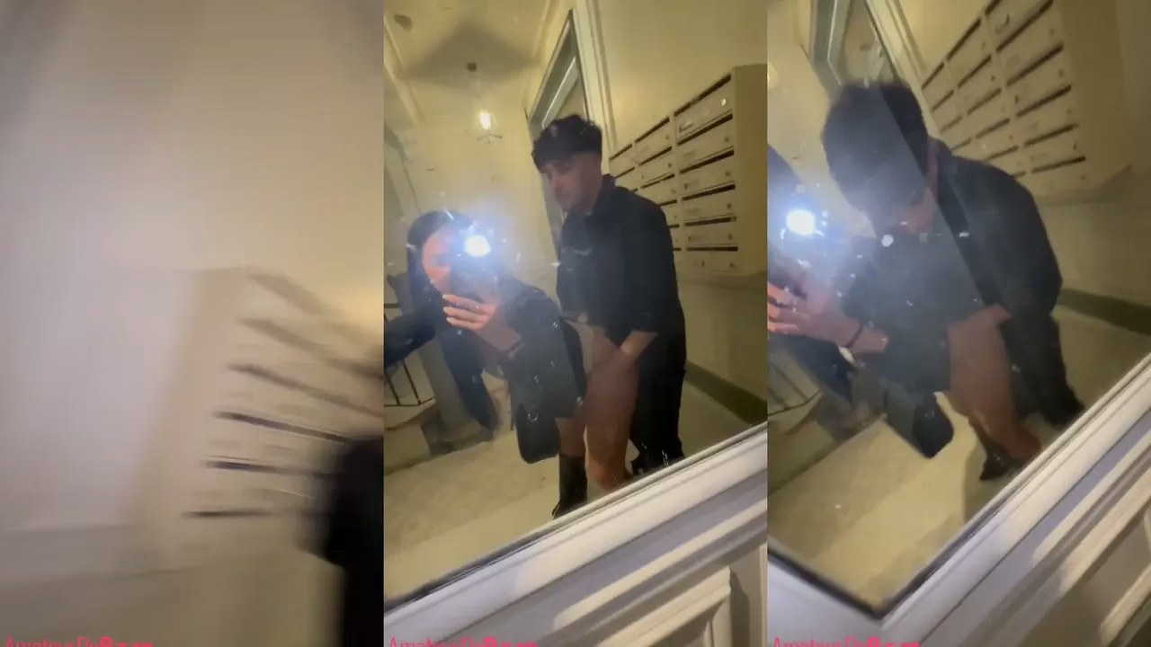 Julie Bacha - Public Stairs Fuck - Leak Video