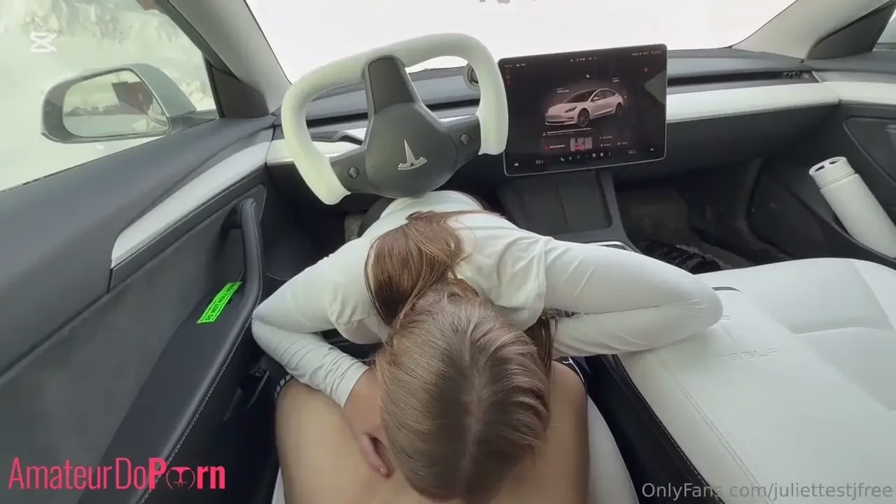 Juliette St Jean - Tesla Blowjob - Porn Video