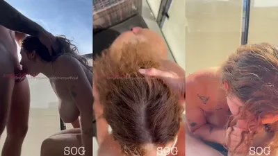 Mylene Briere - Balcony Blowjob - OF Leaked - Watch Free
