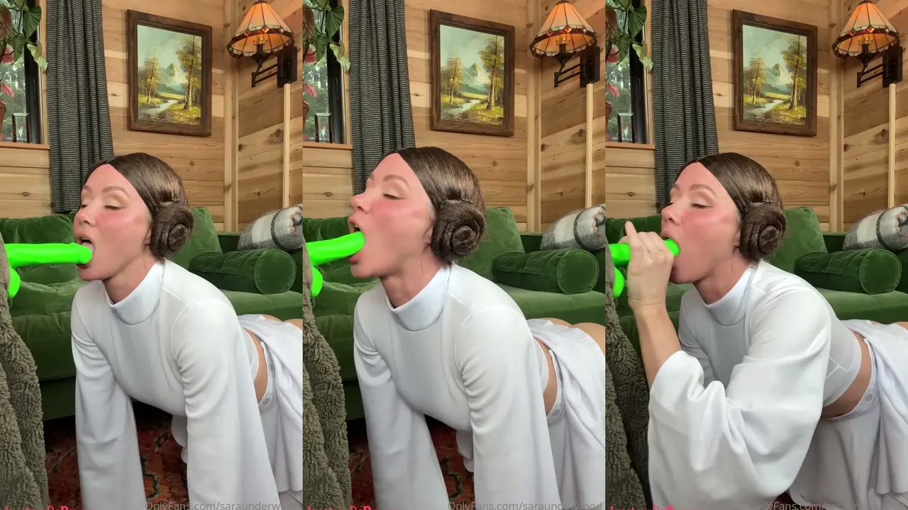 Sara Underwood - Princess Leia Blowjob - Onlyfans Video - HD Video