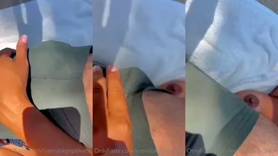sierraskyeprivate porn gives handjob in pool - Free Watch Online