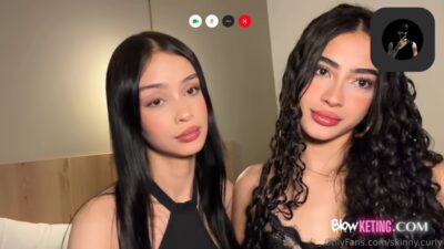 Skinny.curly and Kattedoll Share a Man's Cock - Watch Online Free
