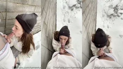Tameeka Sneaky Blowjob Leaked Video - HD Video